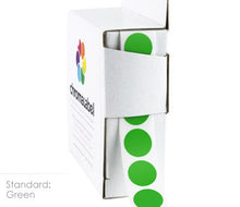 Load image into Gallery viewer, 1/2&quot; Permanent Round, Color-Code Dot Stickers: 1,000/Box