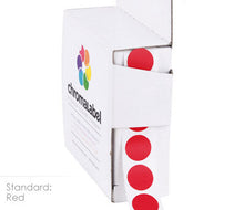 Load image into Gallery viewer, 1/2&quot; Permanent Round, Color-Code Dot Stickers: 1,000/Box