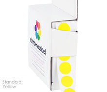 Load image into Gallery viewer, 1/2&quot; Permanent Round, Color-Code Dot Stickers: 1,000/Box