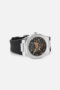 Aura Watch: Black & Silver