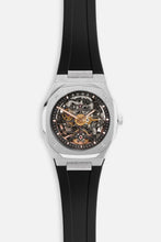 Load image into Gallery viewer, Aura Watch: Black &amp; Silver