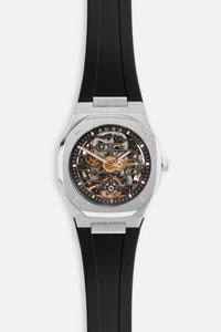 Aura Watch: Black & Silver