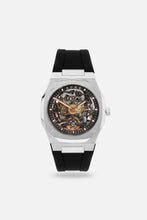 Load image into Gallery viewer, Aura Watch: Black &amp; Silver