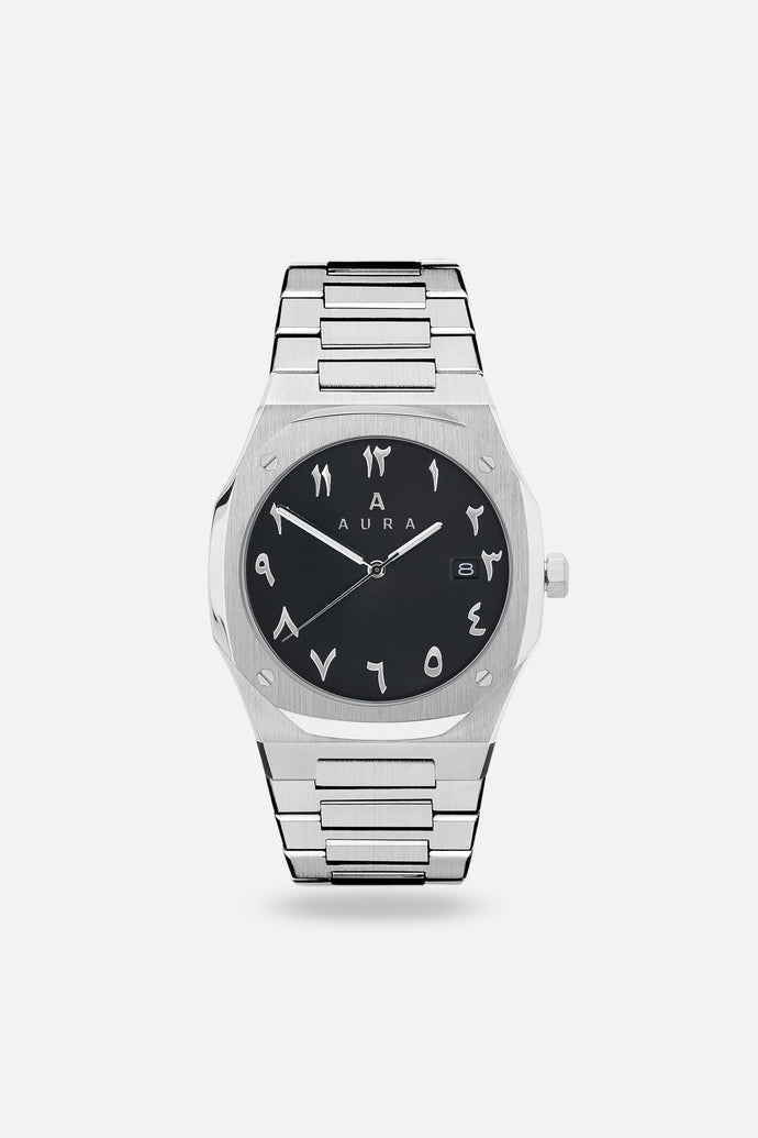 Date 003: Steel/Black Arabic
