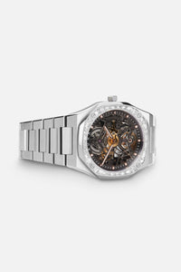 Steel/Crystal Luxury Watch- 40MM