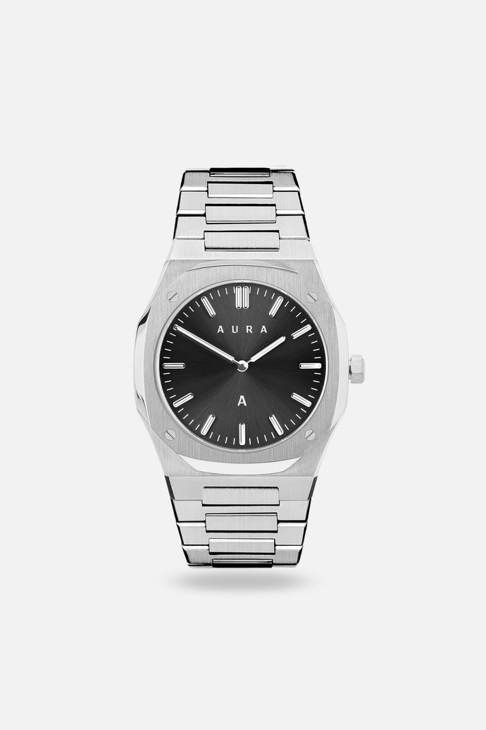 Ultra Thin 001: Steel/Black