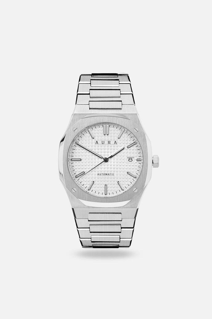 Date 001: Steel/White