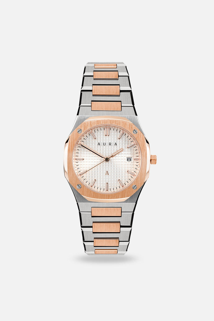 Date 004: Steel/Rose/White Unisex