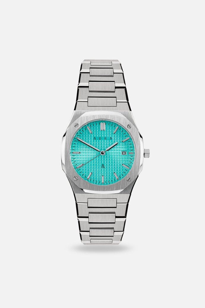 Date 004: Steel/Turquoise Unisex