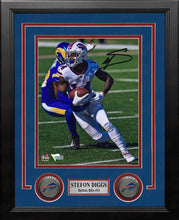 Load image into Gallery viewer, Stefon Diggs in Action Buffalo Bills Autographed 8" x 10" Framed Football Photo