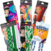 Load image into Gallery viewer, Stretchy Braid and Knotted Headbands | Yoga Workout Headband Packs and Singles