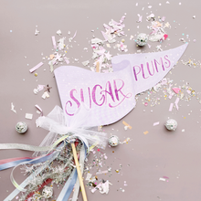 Load image into Gallery viewer, Sugar Plums Party Pennant
