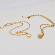 Load image into Gallery viewer, Sun Moon Round Stainless Steel Pendant Necklace | Fashion Jewelry