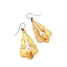 Load image into Gallery viewer, Sun Glow Triad Earrings