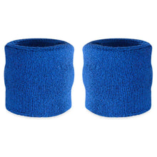 Load image into Gallery viewer, Premium Terry Cloth Cotton Wristband Pair