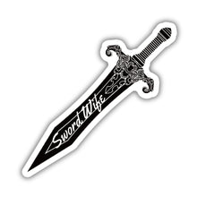Load image into Gallery viewer, Sword Wife Sticker | Vinyl Die Cut Decal