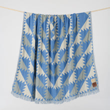 Load image into Gallery viewer, Daydream Driftweave Beach Blanket - Lagoon
