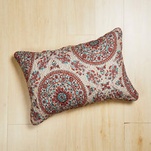 Load image into Gallery viewer, Tache Bohemian Desert Medallion Boteh Paisley Taupe Quilted Pillow Shams (TJ3502)
