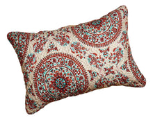Load image into Gallery viewer, Tache Bohemian Desert Medallion Boteh Paisley Taupe Quilted Pillow Shams (TJ3502)