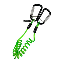 Load image into Gallery viewer, Frontline TLC05 ToolGrip Coil Tool Tether 5 lbs with Double Self-locking Aluminum Carabiner