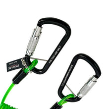 Load image into Gallery viewer, Frontline TLC05 ToolGrip Coil Tool Tether 5 lbs with Double Self-locking Aluminum Carabiner