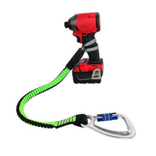 Load image into Gallery viewer, Frontline TLS30 ToolGrip Elastic Tool Tether 30 lbs with Self-locking Aluminum Carabiner