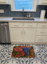 Load image into Gallery viewer, Grapes Of Joy by Malenda Trick Machine Washable Memory Foam Mat TMTR0151RUG