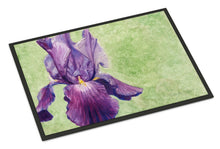 Load image into Gallery viewer, Purple Iris by Malenda Trick Doormat - 24x36 Decorative Floor Mat – Indoor/Outdoor Rug with Artistic Flair TMTR0234JMAT