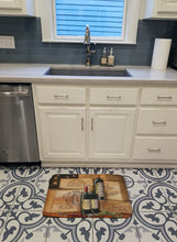 Load image into Gallery viewer, Wine Gran Vin by Malenda Trick Machine Washable Memory Foam Mat TMTR0254RUG