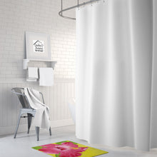 Load image into Gallery viewer, Hot Pink Hibiscus by Malenda Trick Machine Washable Memory Foam Mat TMTR0317RUG
