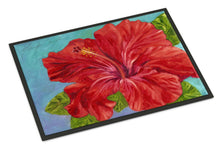 Load image into Gallery viewer, Red Hibiscus by Malenda Trick Doormat - 24x36 Decorative Floor Mat – Indoor/Outdoor Rug with Artistic Flair TMTR0319JMAT