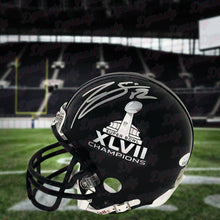 Load image into Gallery viewer, Torrey Smith Baltimore Ravens Autographed Super Bowl XLVII Mini-Helmet