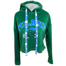 Load image into Gallery viewer, Tulane Varsity Furry Hoodie