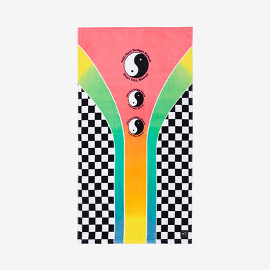 Town & Country Beach Towel - Guava | T&C Surf x Slowtide