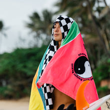 Load image into Gallery viewer, Town &amp; Country Beach Towel - Guava | T&amp;C Surf x Slowtide