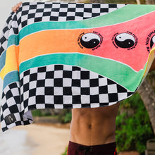 Load image into Gallery viewer, Town &amp; Country Beach Towel - Guava | T&amp;C Surf x Slowtide