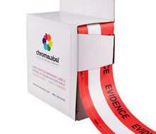 Load image into Gallery viewer, 1-3/8&quot; Tamper Evident Sealing Tape | Evidence: 13 yds