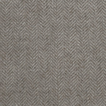 Load image into Gallery viewer, Chevron Wool Throw Pillow With Leather Trim