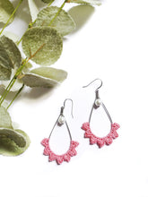 Load image into Gallery viewer, Tear drop Pearl Burst Earrings