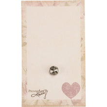 Load image into Gallery viewer, The Best Mom Ever Round Pink Enamel Pin on Gift Card