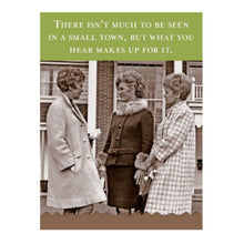 Load image into Gallery viewer, There Isn't Much to be Seen in a Small Town Mini Notepad | 100 Sheets Retro Stationery