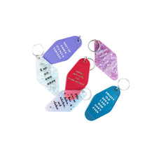 Load image into Gallery viewer, This Woman Has Drive Wisdom and Vision Iridescent Keychain