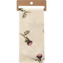 Load image into Gallery viewer, Thistle Be A Beautiful Day Punny Dish Cloth Towel | Cotten Linen Novelty Tea Towel | Cute Kitchen Hand Towel | 18&quot; x 28&quot;
