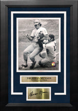 Load image into Gallery viewer, Thurman Munson Home Plate Collision NY Yankees 8x10 Framed Baseball Photo with Engraved Autograph