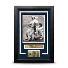 Load image into Gallery viewer, Thurman Munson Home Plate Collision NY Yankees 8x10 Framed Baseball Photo with Engraved Autograph