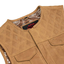 Load image into Gallery viewer, Rustic Rebel™ Lowcut Men’s Brown Leather Vest