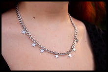 Load image into Gallery viewer, Midnight Sky Starry Titanium Necklace