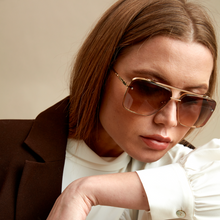 Load image into Gallery viewer, Bella Coffee - Tangle Free Sunglasses