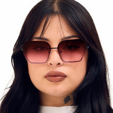 Load image into Gallery viewer, Chain Reaction - Ruby Sunglasses