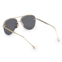 Load image into Gallery viewer, Smaller Megan 2 Mirrored Bronze - Tangle Free Aviator Sunglasses